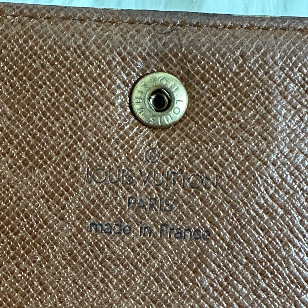 💯Authentic Louis Vuitton Monogram Trifold Long Wallet🍀 - Picture 6 of 14
